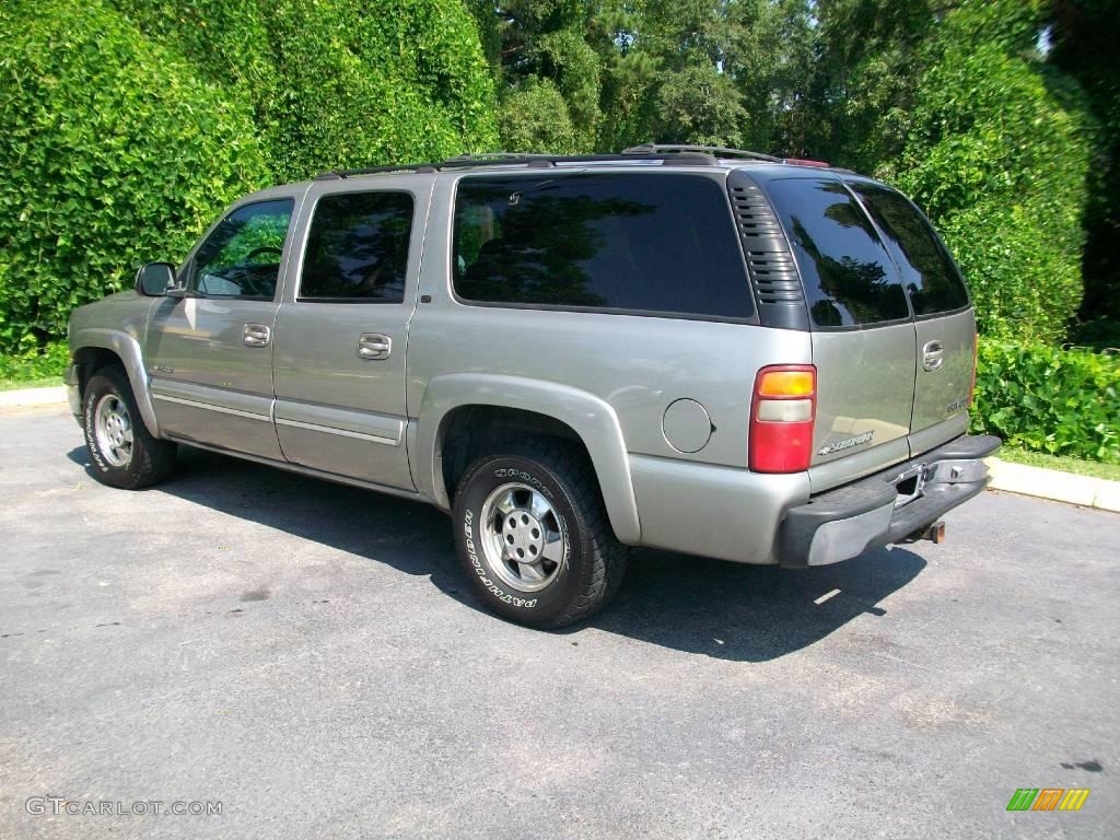 2000 Suburban 1500 LT 4x4 - Light Pewter Metallic / Medium Gray photo #5