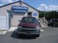 2002 Dark Carmine Red Metallic Chevrolet Silverado 1500 LT Extended Cab 4x4  photo #1