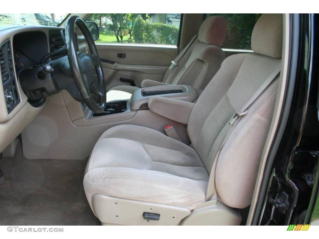 2003 Silverado 2500HD LS Crew Cab 4x4 - Black / Tan photo #35