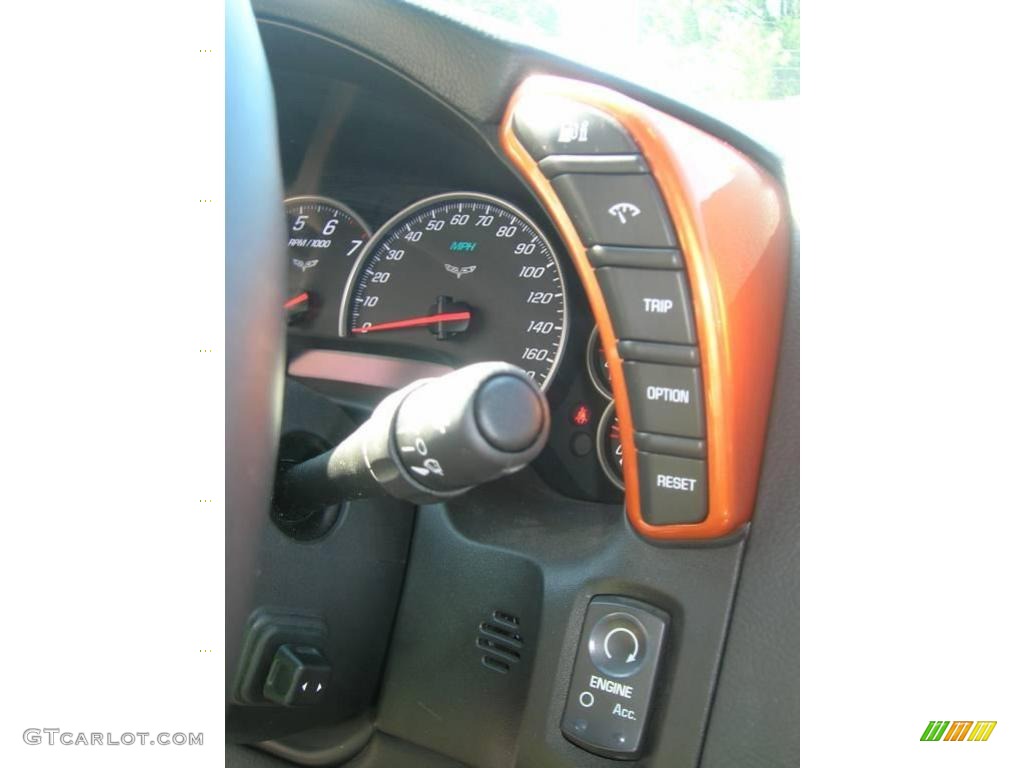 2007 Corvette Indy 500 Pace Car Convertible - Atomic Orange Metallic / Ebony photo #11