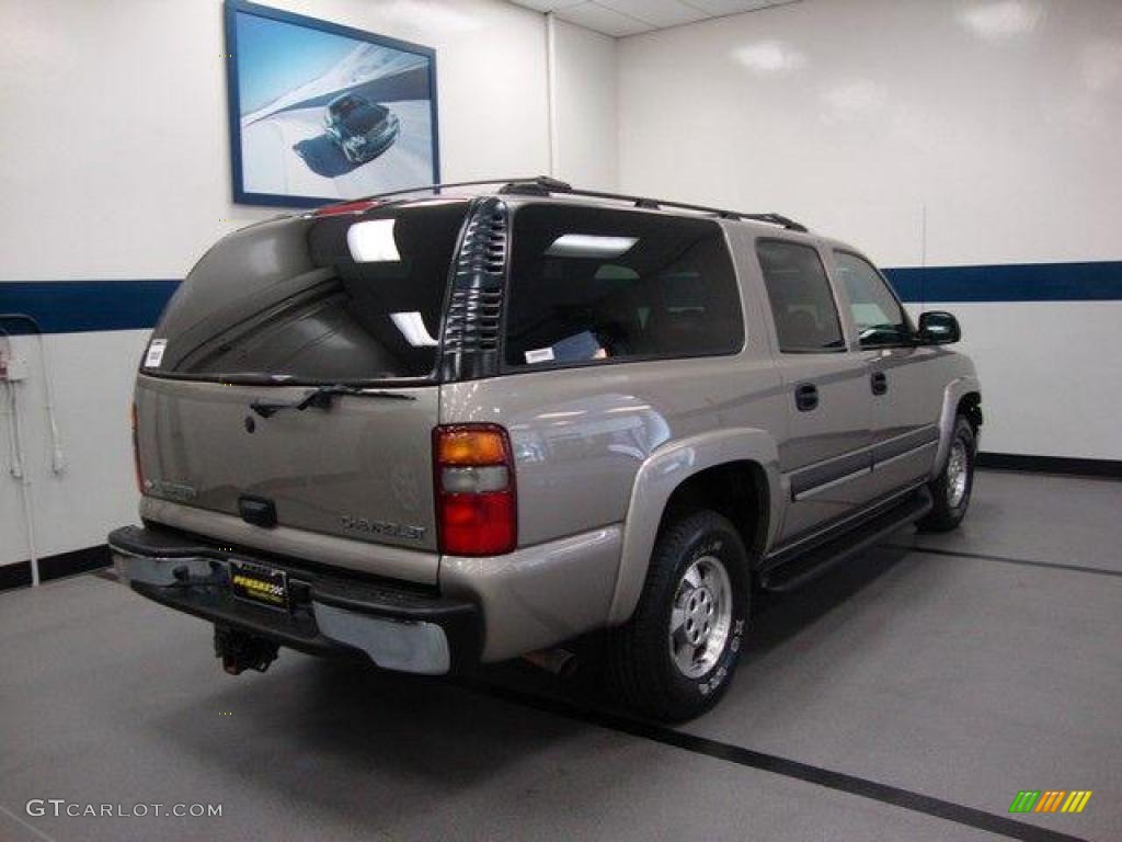 2003 Suburban 1500 LT - Light Pewter Metallic / Gray/Dark Charcoal photo #4