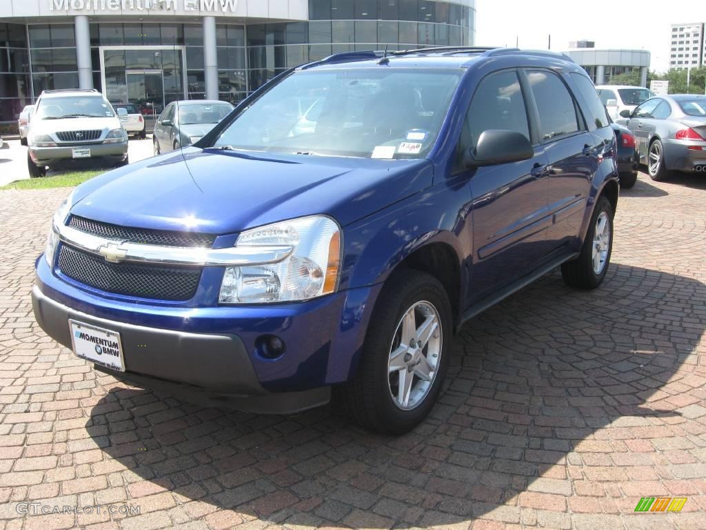 2005 Equinox LT - Laser Blue Metallic / Light Gray photo #2