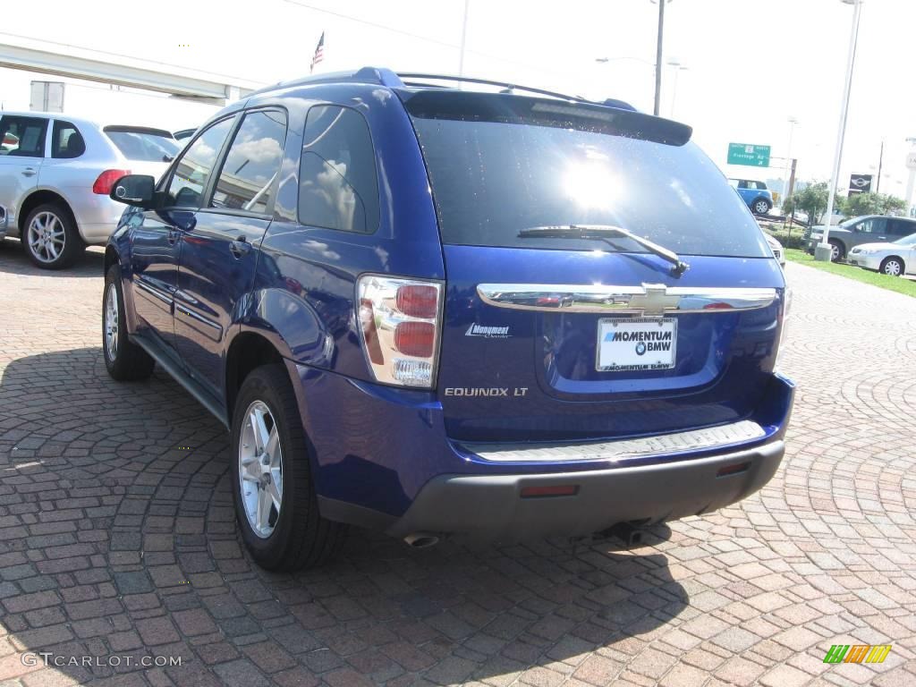 2005 Equinox LT - Laser Blue Metallic / Light Gray photo #8