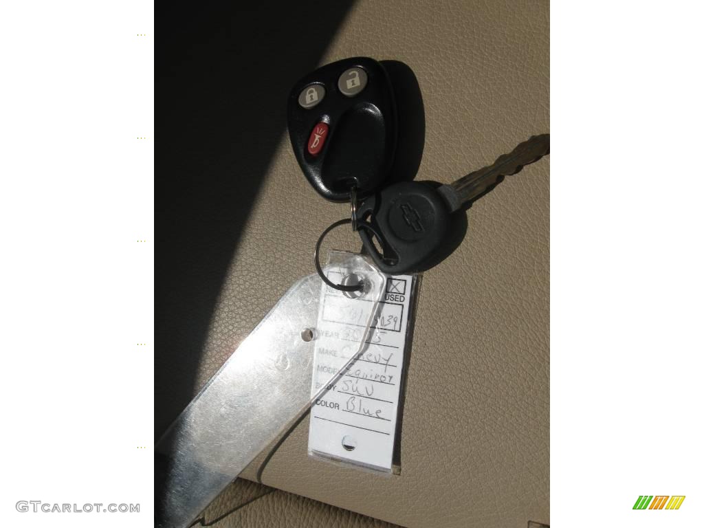 2005 Equinox LT - Laser Blue Metallic / Light Gray photo #20