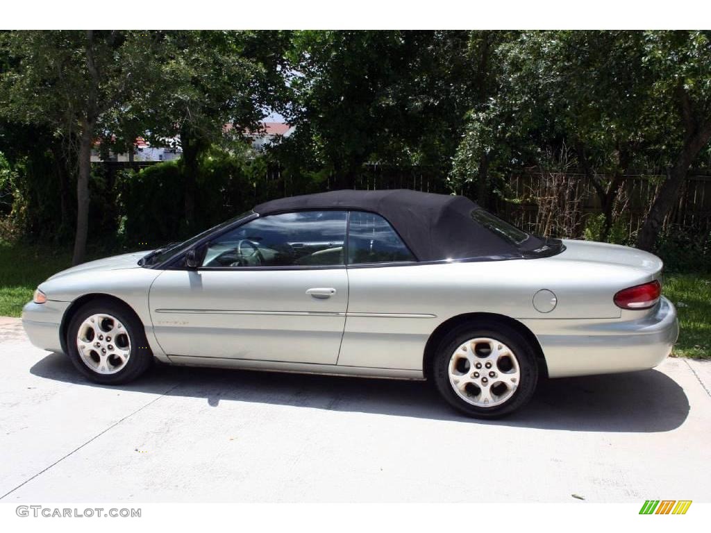 1999 Sebring JXi Convertible - Silver Mist / Black/Gray photo #4