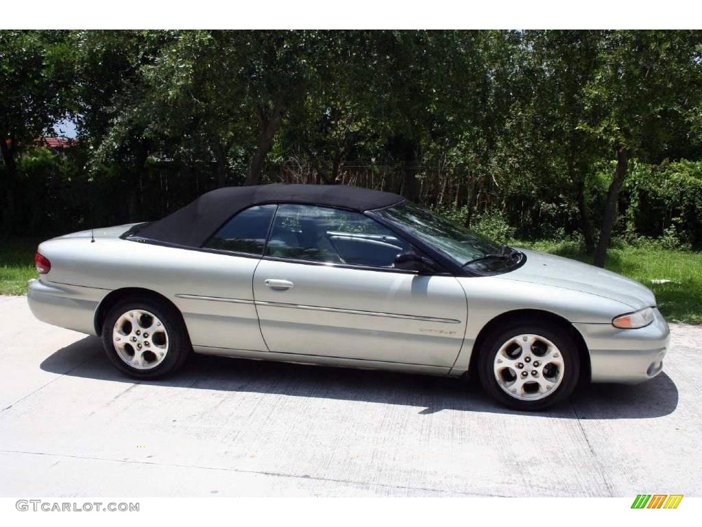 1999 Sebring JXi Convertible - Silver Mist / Black/Gray photo #11