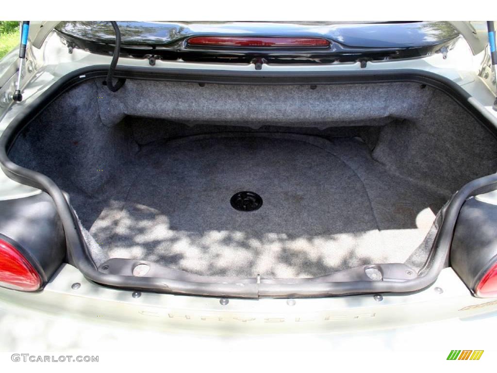 1999 Sebring JXi Convertible - Silver Mist / Black/Gray photo #17