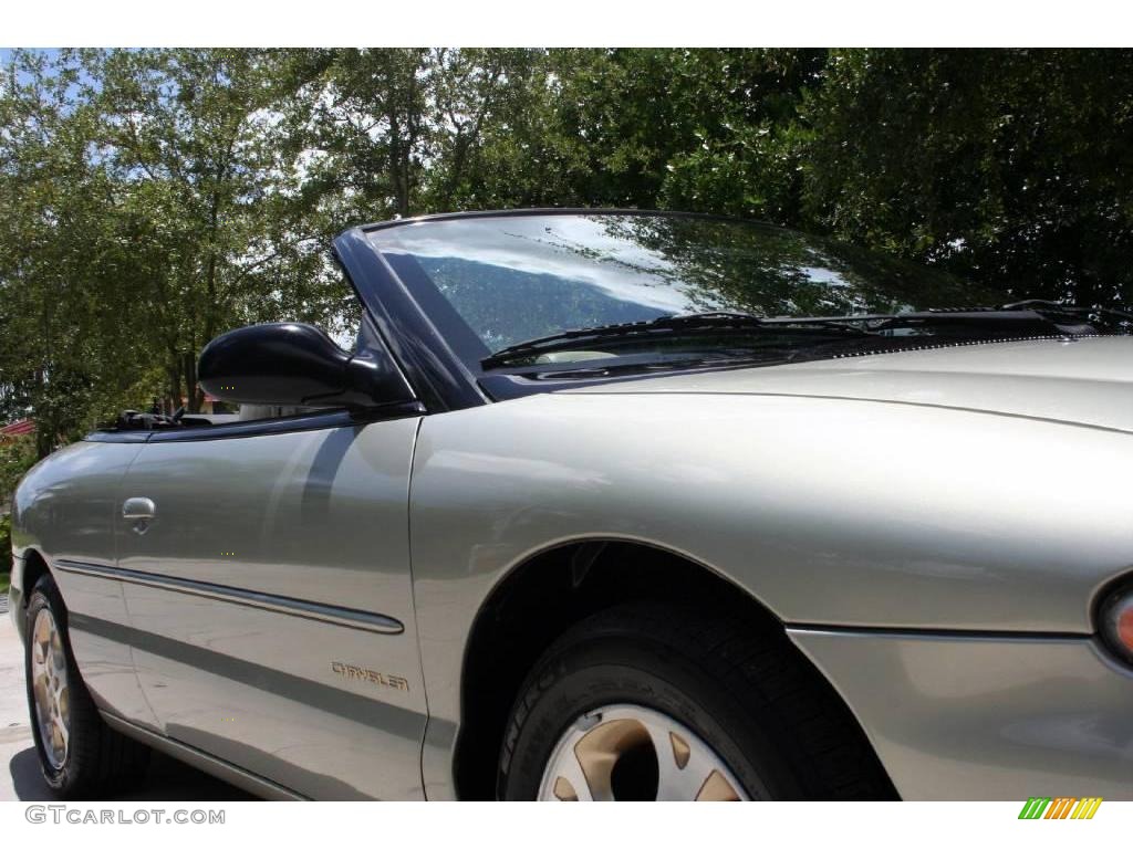 1999 Sebring JXi Convertible - Silver Mist / Black/Gray photo #19