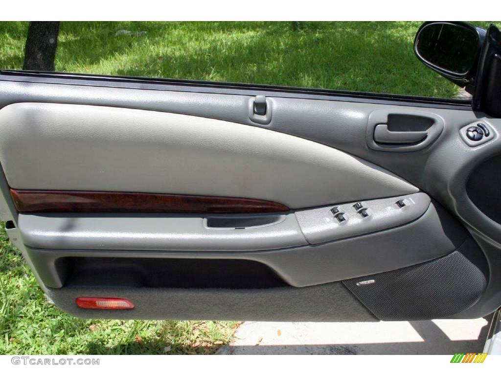 1999 Sebring JXi Convertible - Silver Mist / Black/Gray photo #35