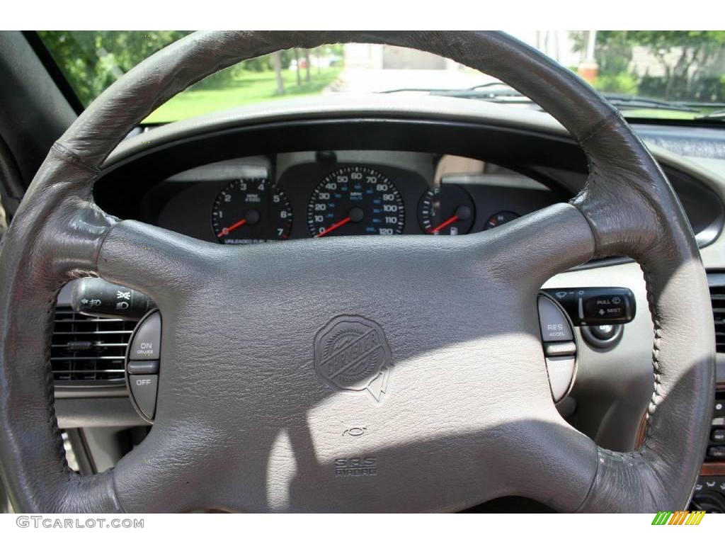 1999 Sebring JXi Convertible - Silver Mist / Black/Gray photo #53
