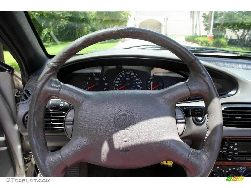 1999 Sebring JXi Convertible - Silver Mist / Black/Gray photo #54