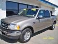 2001 Arizona Beige Metallic Ford F150 XLT SuperCrew  photo #1