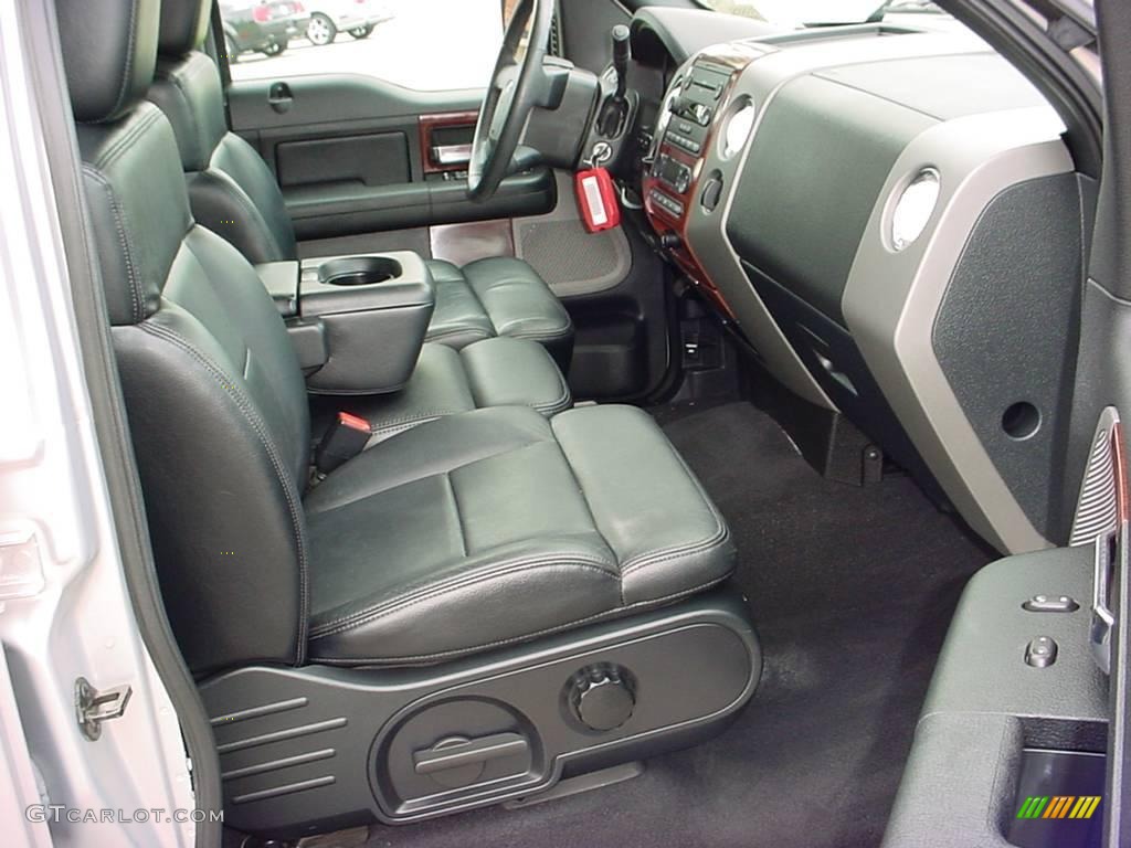 2006 F150 Lariat SuperCrew - Smokestone Metallic / Black photo #10