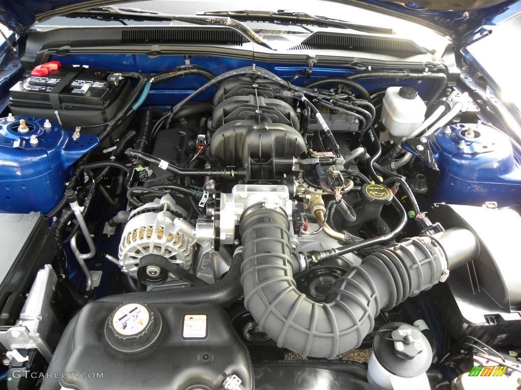 2006 Mustang V6 Premium Convertible - Vista Blue Metallic / Light Graphite photo #14