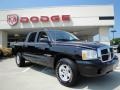 Black - Dakota SLT Quad Cab 4x4 Photo No. 1