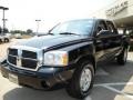 Black - Dakota SLT Quad Cab 4x4 Photo No. 7