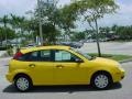 2006 Screaming Yellow Ford Focus ZX5 S Hatchback  photo #2