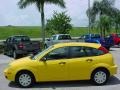 2006 Screaming Yellow Ford Focus ZX5 S Hatchback  photo #6