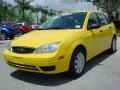 2006 Screaming Yellow Ford Focus ZX5 S Hatchback  photo #7