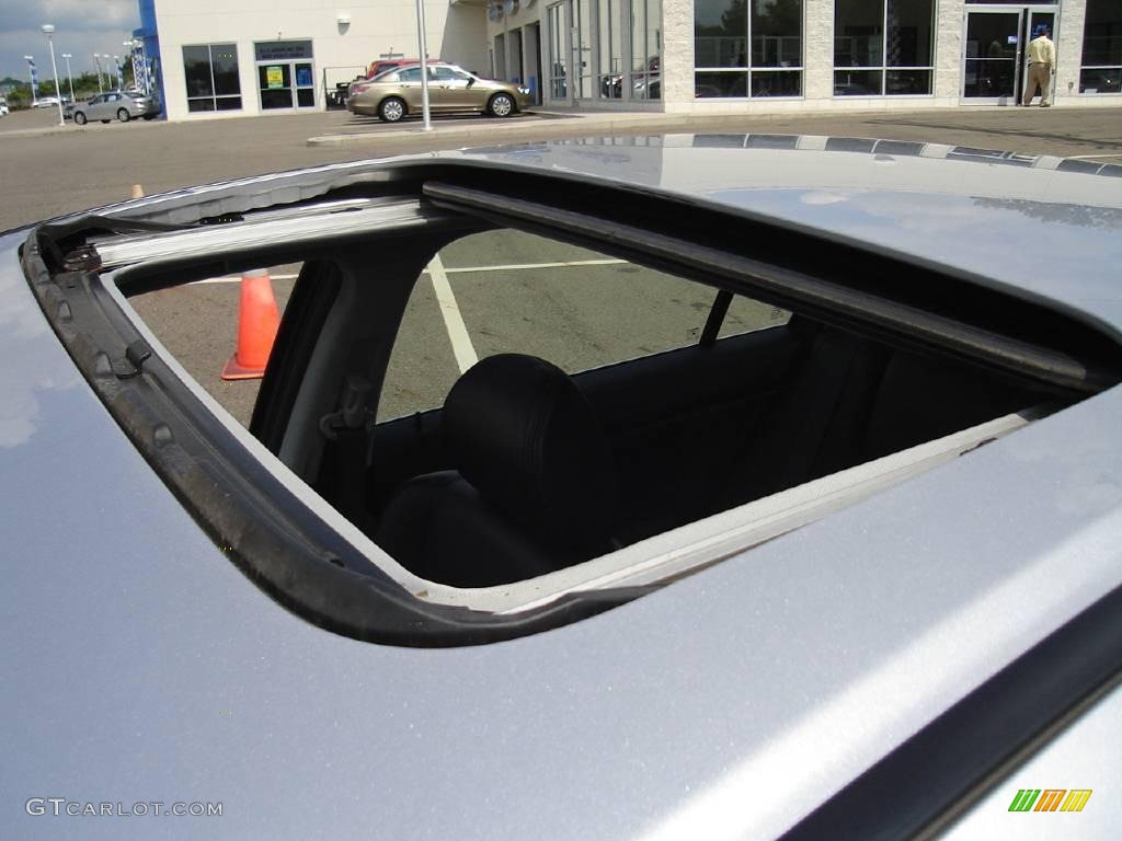 2003 Accord EX V6 Sedan - Satin Silver Metallic / Black photo #10