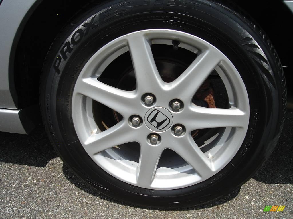 2003 Accord EX V6 Sedan - Satin Silver Metallic / Black photo #12