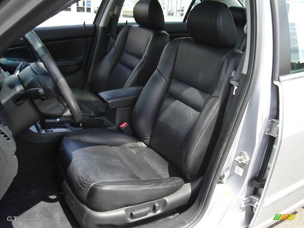 2003 Accord EX V6 Sedan - Satin Silver Metallic / Black photo #13
