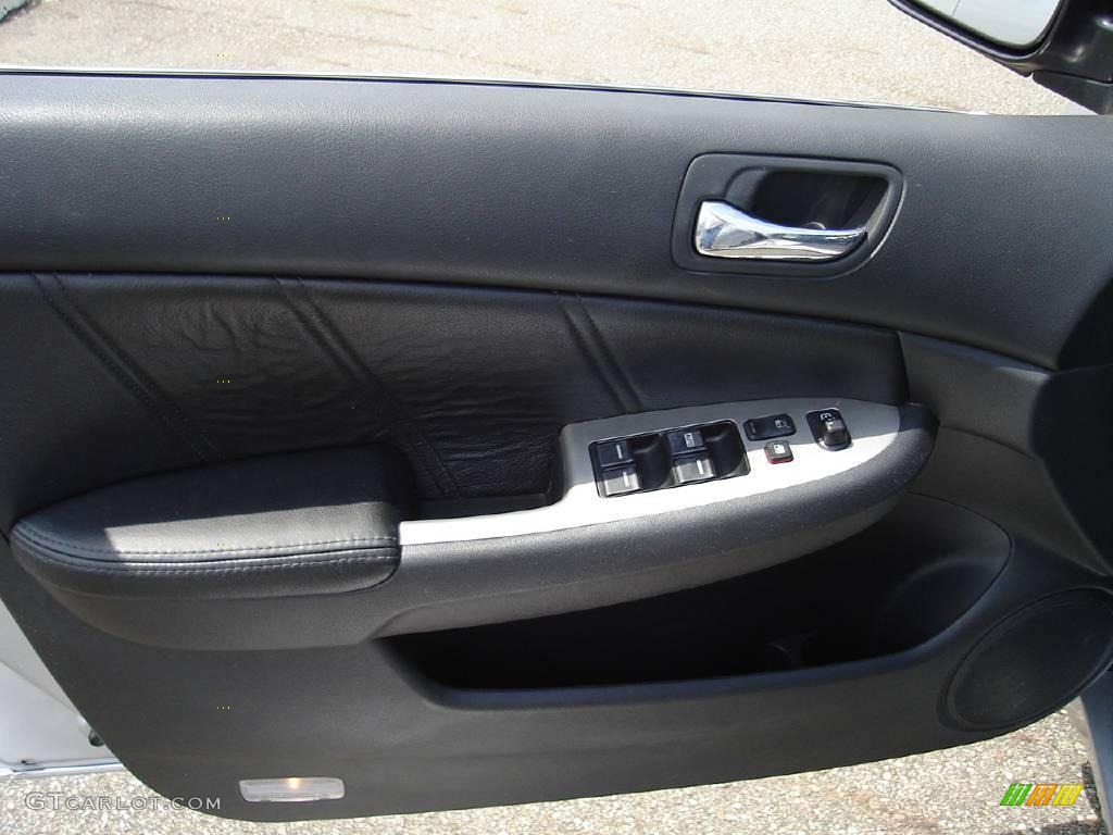 2003 Accord EX V6 Sedan - Satin Silver Metallic / Black photo #20