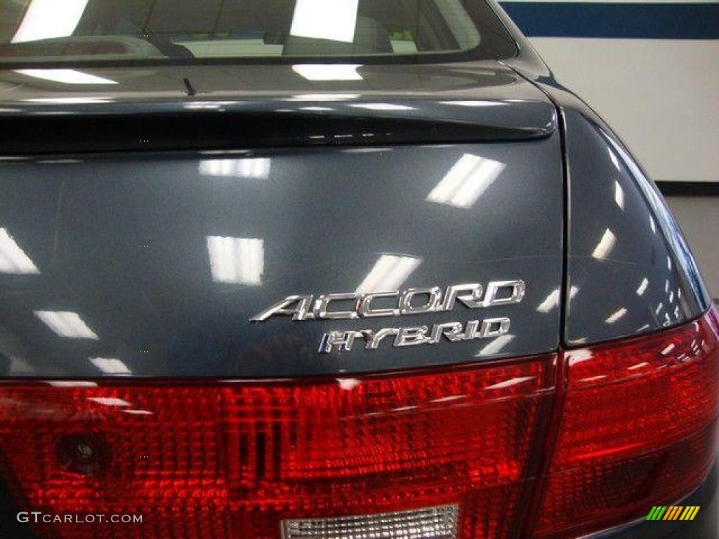 2005 Accord Hybrid Sedan - Graphite Pearl / Gray photo #6