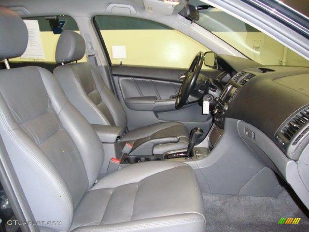 2005 Accord Hybrid Sedan - Graphite Pearl / Gray photo #9