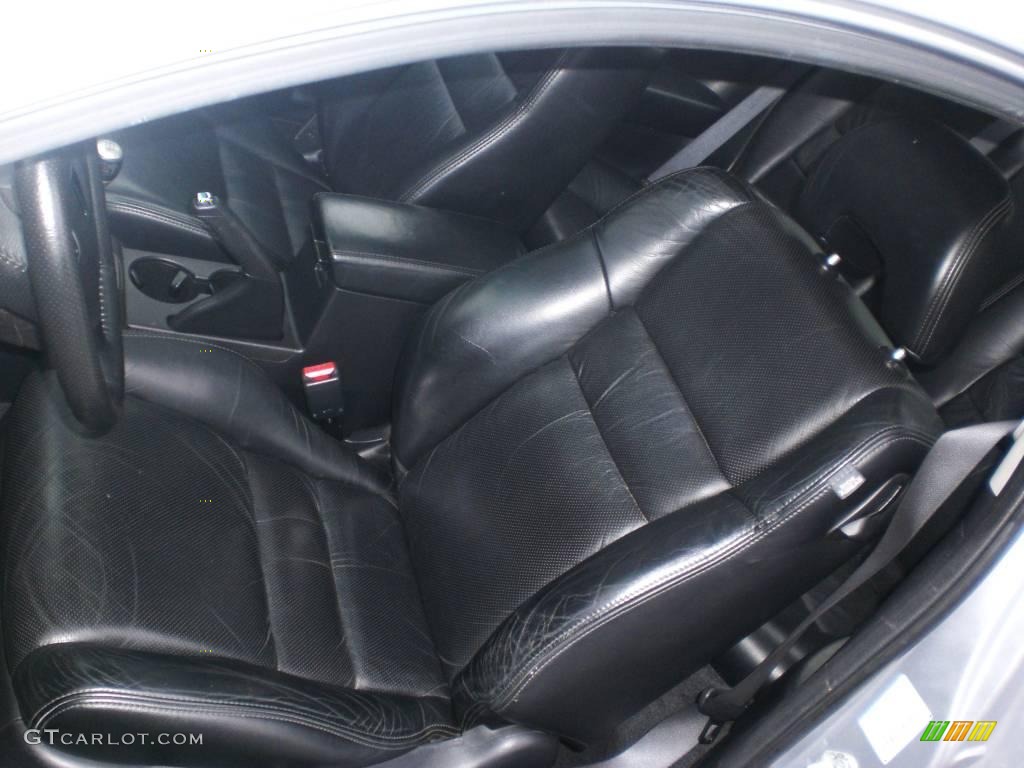 2005 Accord EX V6 Coupe - Satin Silver Metallic / Black photo #32
