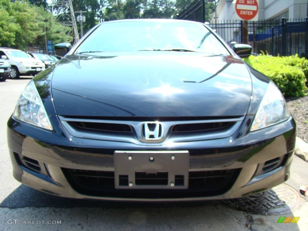 2006 Accord EX-L Coupe - Nighthawk Black Pearl / Black photo #2