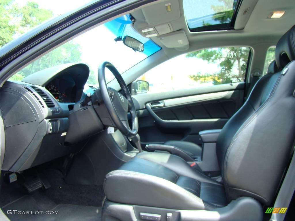 2006 Accord EX-L Coupe - Nighthawk Black Pearl / Black photo #9