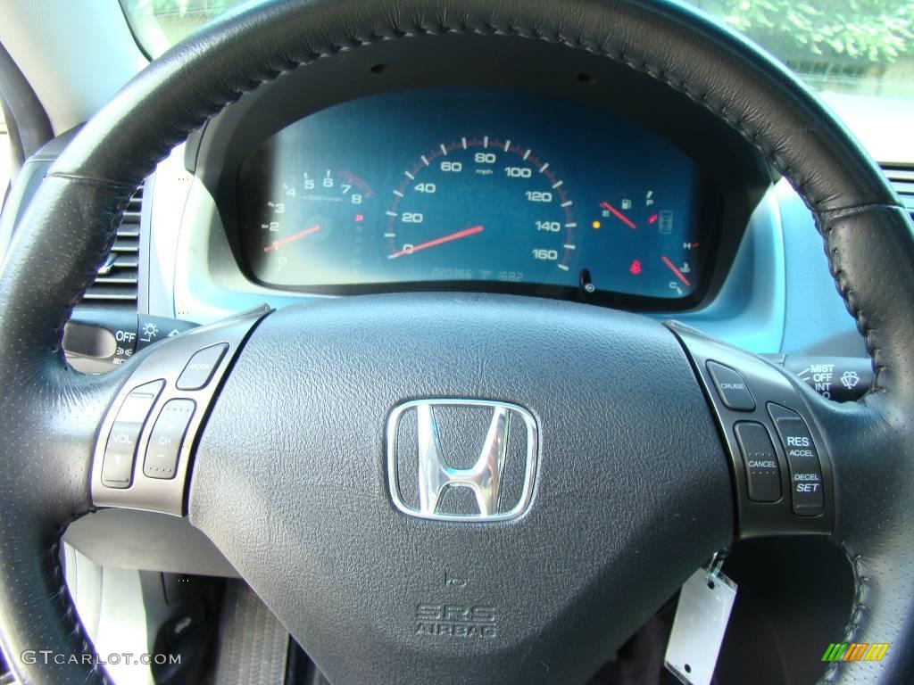 2006 Accord EX-L Coupe - Nighthawk Black Pearl / Black photo #12