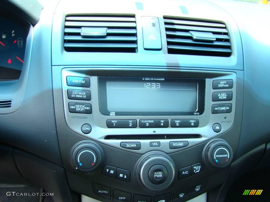 2006 Accord EX-L Coupe - Nighthawk Black Pearl / Black photo #13