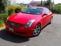 2003 Laser Red Infiniti G 35 Coupe  photo #2