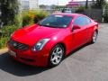2003 Laser Red Infiniti G 35 Coupe  photo #3