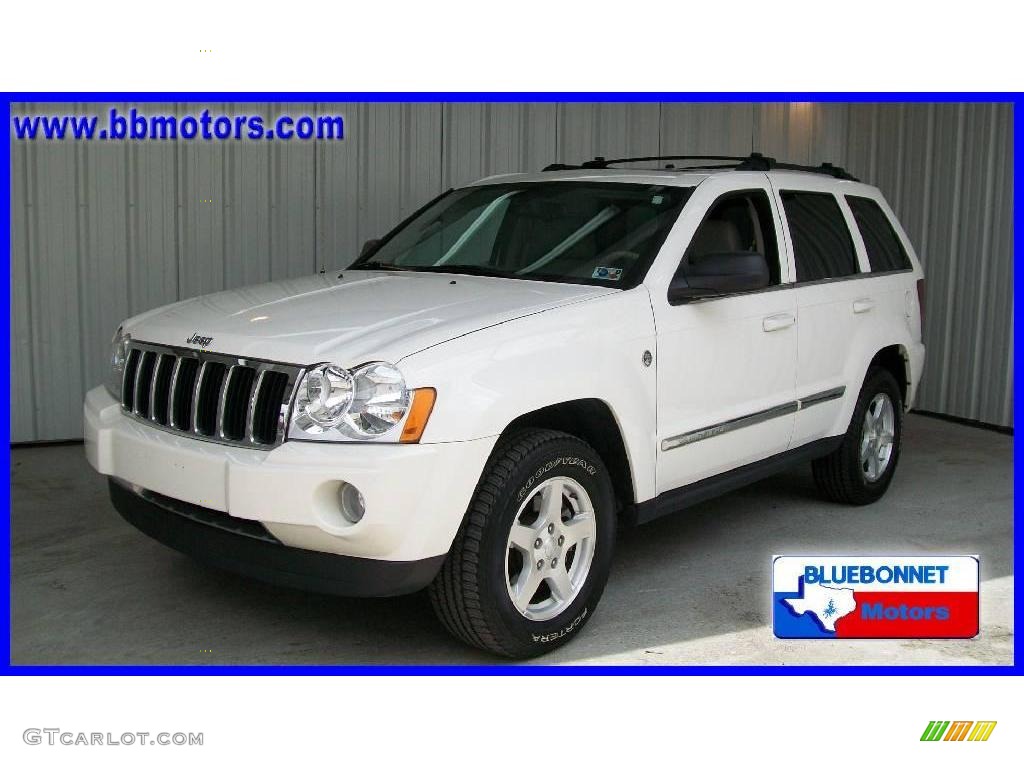 Stone White Jeep Grand Cherokee