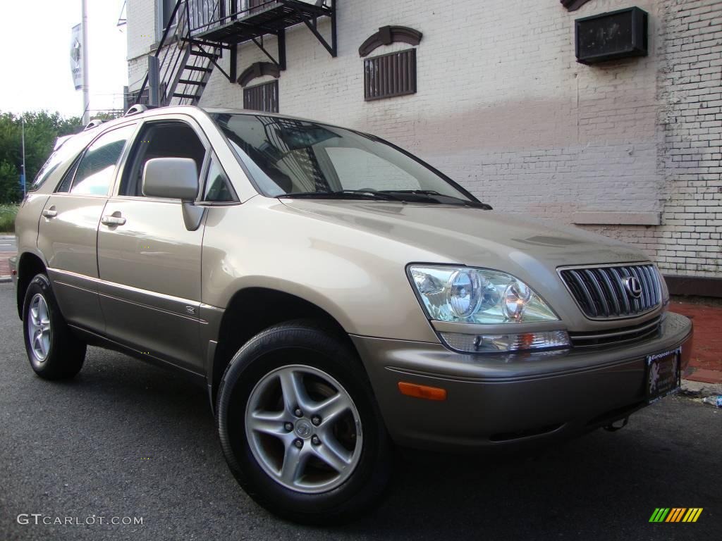 2003 RX 300 AWD - Burnished Gold Metallic / Ivory photo #2