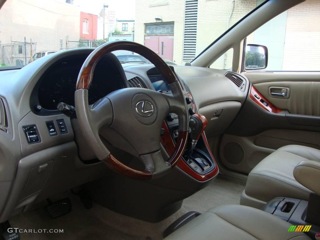 2003 RX 300 AWD - Burnished Gold Metallic / Ivory photo #8