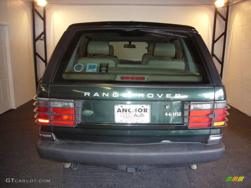 2002 Range Rover 4.6 HSE - Epsom Green Pearl / Lightstone photo #8
