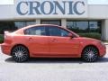 2004 Lava Orange Mica Mazda MAZDA3 s Sedan #15914610