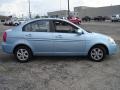 2009 Ice Blue Hyundai Accent GLS 4 Door  photo #6