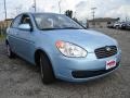 2009 Ice Blue Hyundai Accent GLS 4 Door  photo #7