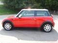 2003 Chili Red Mini Cooper Hardtop  photo #1