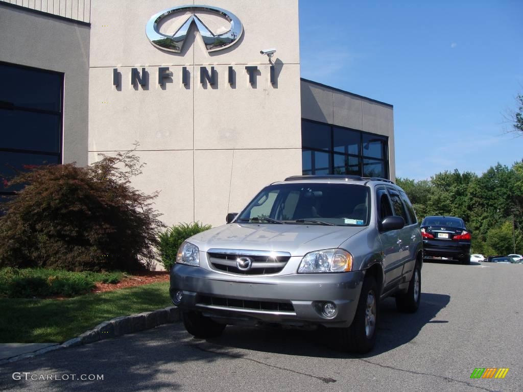 2001 Tribute LX V6 4WD - Platinum Metallic / Gray photo #1