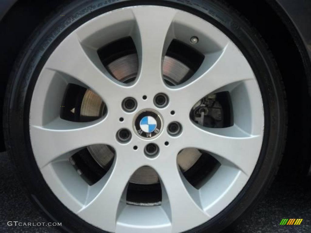 2007 3 Series 335i Sedan - Sparkling Graphite Metallic / Black photo #10