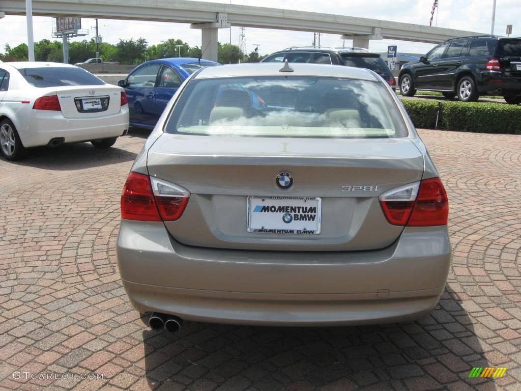 2008 3 Series 328i Sedan - Platinum Bronze Metallic / Beige photo #10