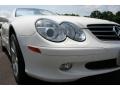 2003 Alabaster White Mercedes-Benz SL 500 Roadster  photo #22