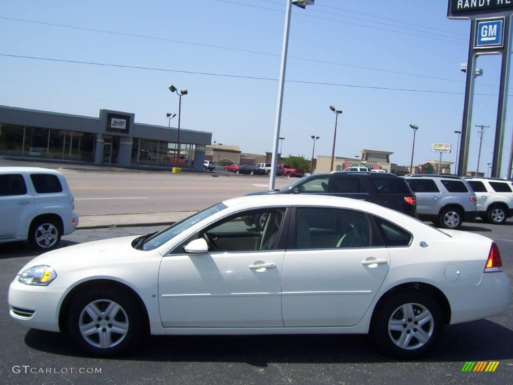 2008 Impala LS - White / Gray photo #2