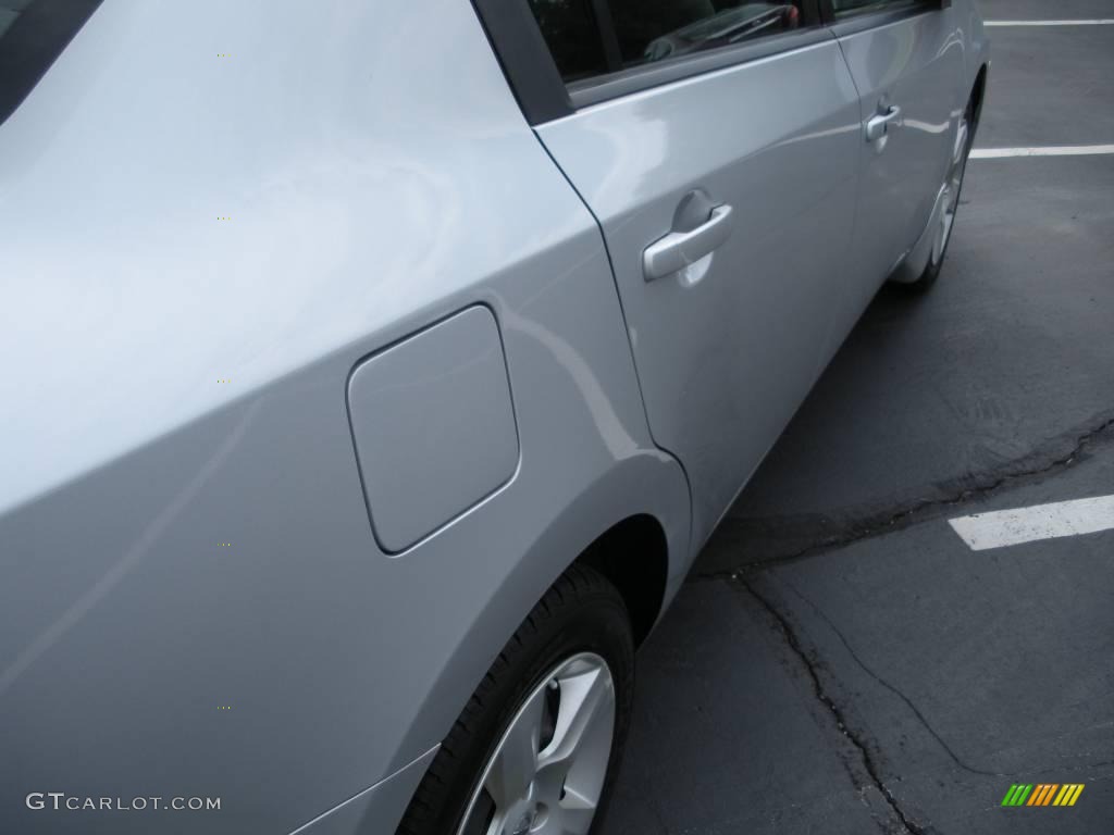 2007 Sentra 2.0 S - Brilliant Silver / Charcoal/Steel photo #6